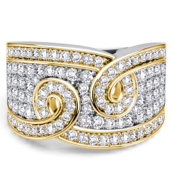 1.27 CT. TW. Round White Sapphire Anniversary Ring Wedding Band in Sterling Silver