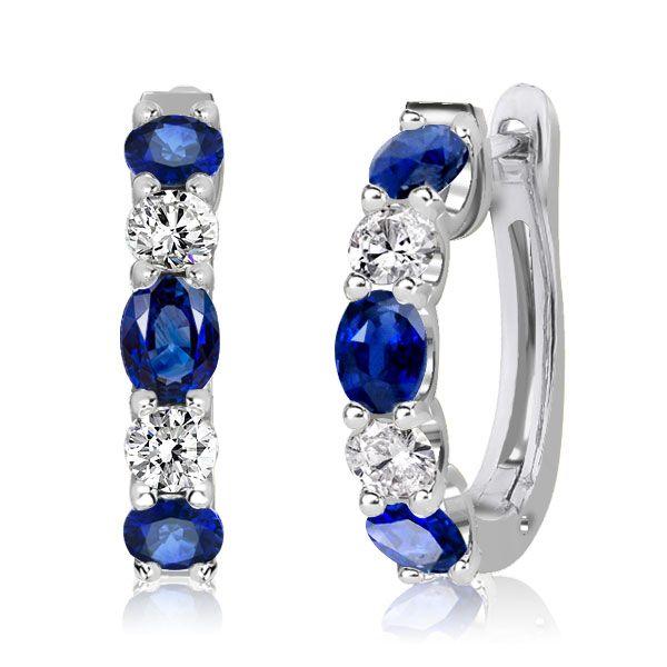 Sterling Silver Oval & Round Hoop Earrings for Women - Dainty & Elegant