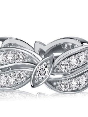 Round Cut Vintage Eternity Band - 925 Sterling Silver Wedding Ring - 1.62 CT TW