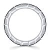 White Sapphire Baguette Eternity Band Ring - Sterling Silver (Available in Gold & Rose Gold)