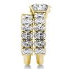 Oval Cut Bridal Set with 16.00 CT. TW. Stones in 18K Gold Plated Sterling Silver