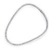 Sterling Silver Round & Baguette Cut CZ Jewelry Set - Ring & Earrings (8.25 CT. TW.)