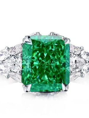 Sterling Silver Multi-Shape Engagement Ring | 10.99 CT. TW. Total Carat Weight