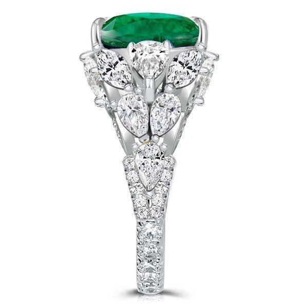 Sterling Silver Multi-Shape Engagement Ring | 10.99 CT. TW. Total Carat Weight