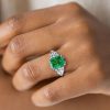 Sterling Silver Multi-Shape Engagement Ring | 10.99 CT. TW. Total Carat Weight
