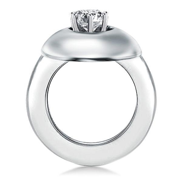 Sterling Silver Wedding Ring Set - 1.0 CT Center Stone