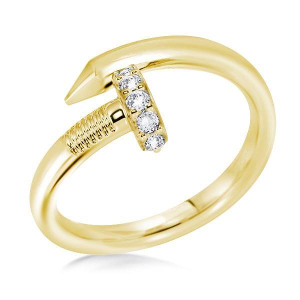 18K Gold Plated Sterling Silver Wedding Band - 10.3mm Wide