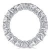 Emerald Eternity Wedding Band - Sterling Silver - 4.40 CT. TW.