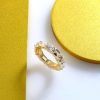 Eternity Created White Sapphire 18K Gold Plated Wedding Band - 7.00 CT.TW