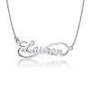 Personalized Infinity Name Necklace - Sterling Silver Custom Love Jewelry