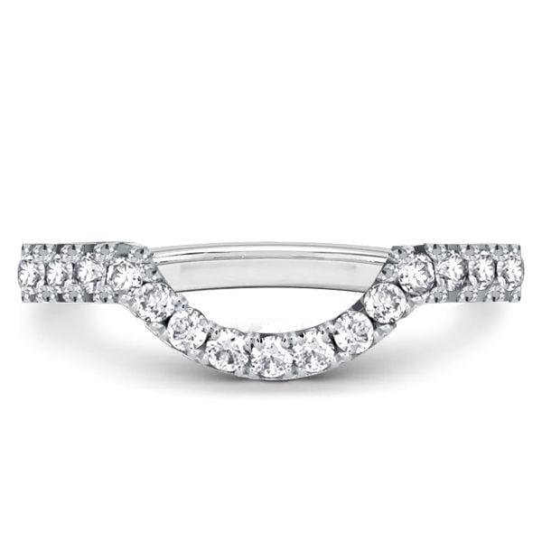 3-Piece Classic Solitaire Created White Sapphire Wedding Set in Sterling Silver