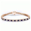 Classic Round Cut Tennis Bracelet for Women in 925 Sterling Silver