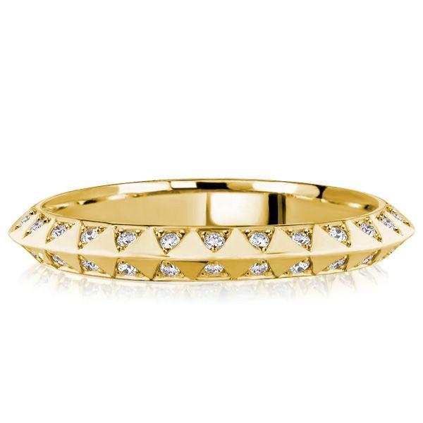 Sapphire Eternity Wedding Band for Women - 925 Sterling Silver, Round Cut, Two-Sided