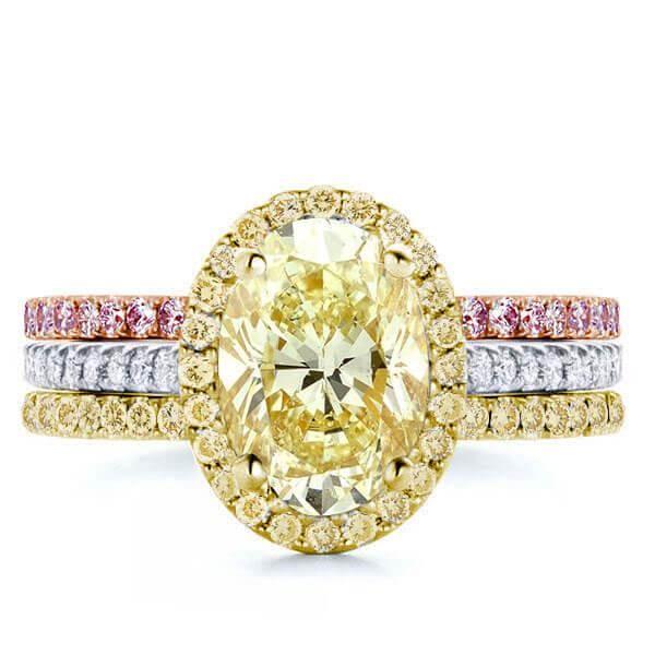 Sterling Silver Engagement Ring - 2.0 CT Center Stone, Multiple Plating Options