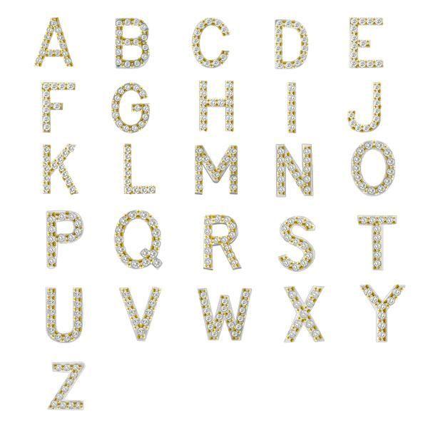 Personalized Initial Necklace - 18K Gold Plated Sterling Silver Bezel Letter Pendant