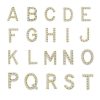 Personalized Initial Necklace - 18K Gold Plated Sterling Silver Bezel Letter Pendant