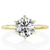 Hidden Halo Round Cut Engagement Ring and Bridal Set with 2.47 CT. TW. Stones