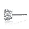 Cushion Cut Stud Earrings - 3.0 CT. TW. Simulated Diamond - Sterling Silver