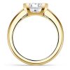 Radiant Cut Engagement Ring in 18K Gold Plated Sterling Silver (1.75 CT. TW.)