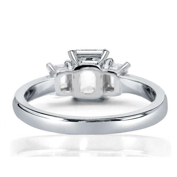 Disney Inspired Engagement Ring, 925 Sterling Silver, 3.33 CT. TW. Stones