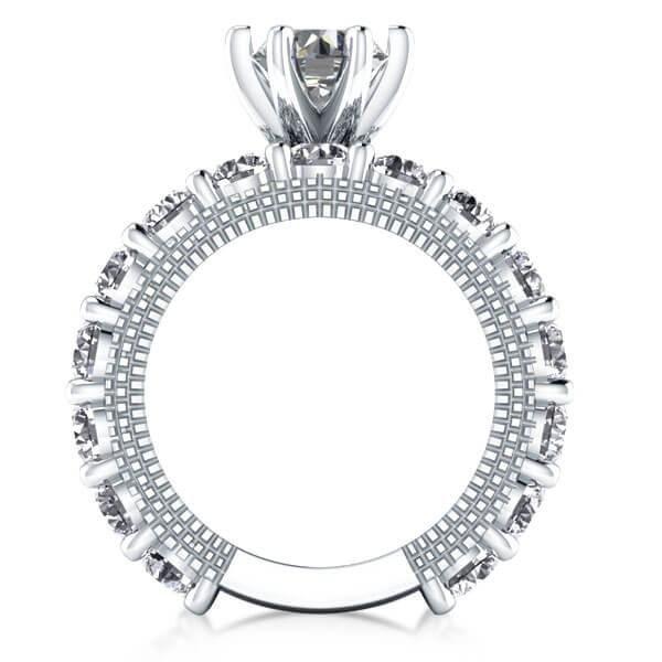 925 Sterling Silver Bridal Ring Set for Women - Single Stone Engagement & Wedding