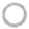 Women's Eternity Baguette Wedding Band in Rhodium-Plated Sterling Silver (4.35 CT. TW.)