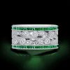 Round White Simulated Diamond Wedding Band - Sterling Silver Princess Cut Emerald Sapphire
