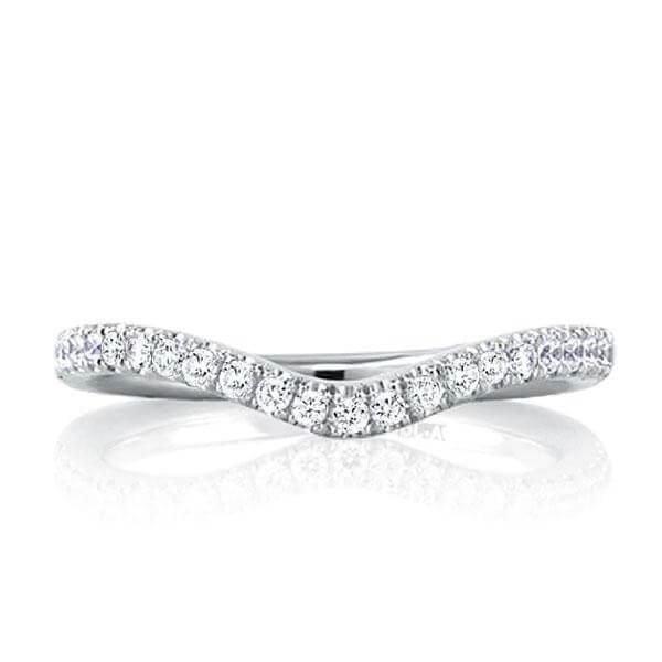 Art Deco Three Stone White Sapphire Halo Bridal Ring Set in Sterling Silver