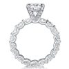 Classic Round Cut 3.0 CT Simulated Diamond Engagement Ring in 925 Sterling Silver
