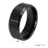 Black Tungsten Wedding Band for Men - 8MM Classic Ring - Comfort Fit