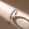 Eternity Bar Setting Wedding Band | 925 Sterling Silver & 2.65 CT. TW. Stones