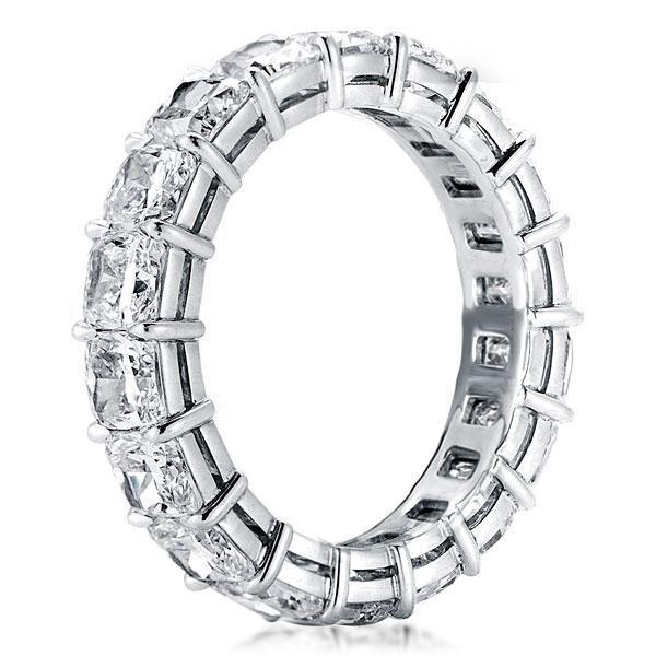 Princess Cut Eternity Wedding Band - 925 Sterling Silver - 4.25 CT. TW.