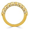 Vintage Style Round Cut Wedding Band - 1.26 CTW Anniversary Ring
