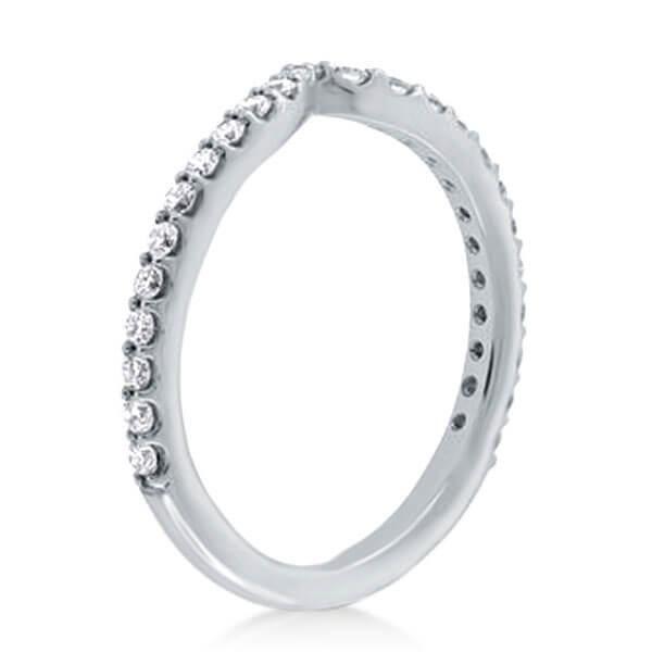 Oval Floral Halo Bridal Set - White Sapphire Sterling Silver