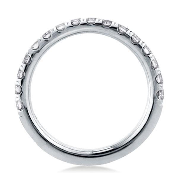 Emerald Cut & Round Halo Bridal Set in Sterling Silver