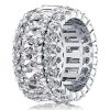 Sterling Silver Wedding Band for Women - Simple & Elegant Design