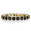 Sterling Silver Eternity Wedding Band - 2.20 CT Round Cut CZ - Classic Thin Ring