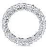Classic Round Eternity Wedding Band in 925 Sterling Silver, 4.85 CT. TW.