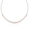 Starstruck Necklace: Bezel Set White Chain Necklace for Women - 925 Sterling Silver