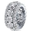 Round Cut Sapphire Ring in Sterling Silver - Engagement & Fashion Ring
