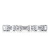 Sterling Silver Engagement Ring and Stackable Band Set with 8.91 CTW Stones