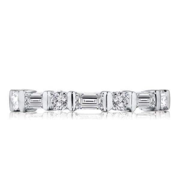 Sterling Silver Engagement Ring and Stackable Band Set with 8.91 CTW Stones