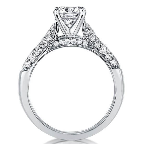 Sterling Silver Bridal Ring Set - 2.56 CT. TW. Cubic Zirconia