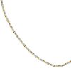 White Sapphire Baguette Tennis Necklace - Sterling Silver (17-22 inches)