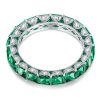 Milgrain Sterling Silver Wedding Band for Women - 9.0 CT. TW.