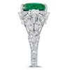 Sterling Silver Multi-Shape Cubic Zirconia Engagement Ring - 10.99 CTW
