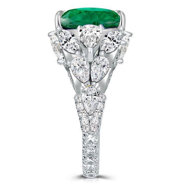 Sterling Silver Multi-Shape Cubic Zirconia Engagement Ring - 10.99 CTW
