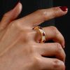 Sterling Silver White & Ruby Eternity Wedding Band - Flush Set - 3.75 CT. TW.