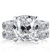 White Sapphire Bridal Ring Set - 925 Sterling Silver
