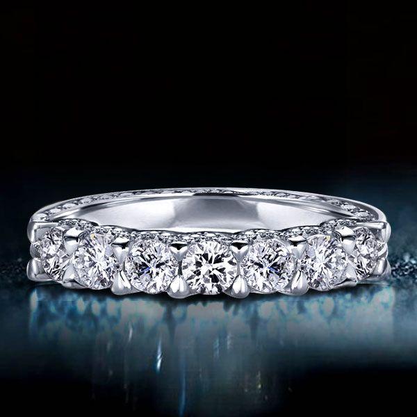 Sterling Silver Alternative Engagement Ring - 5.00 CT. TW.